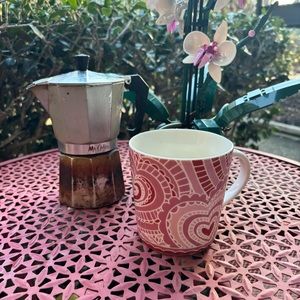 Vintage Starbucks Nested Hearts mug 2005